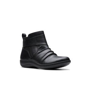 Clarks Women's Collection Laurieann Park Closed Toe Boots Black 8.5M NWB